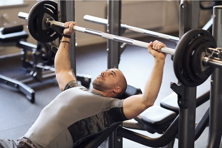 png image of man lifting weights
