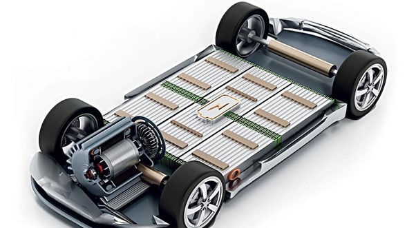 Image of Electric car battery 