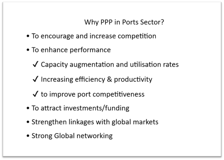 Image of PPP in ports sectors